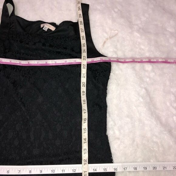 Halo black lace mini dress - Picture 4 of 7